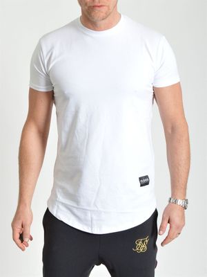 Athleisure Scoop Tee White