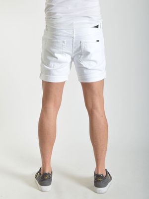 Mac Denim Shorts White