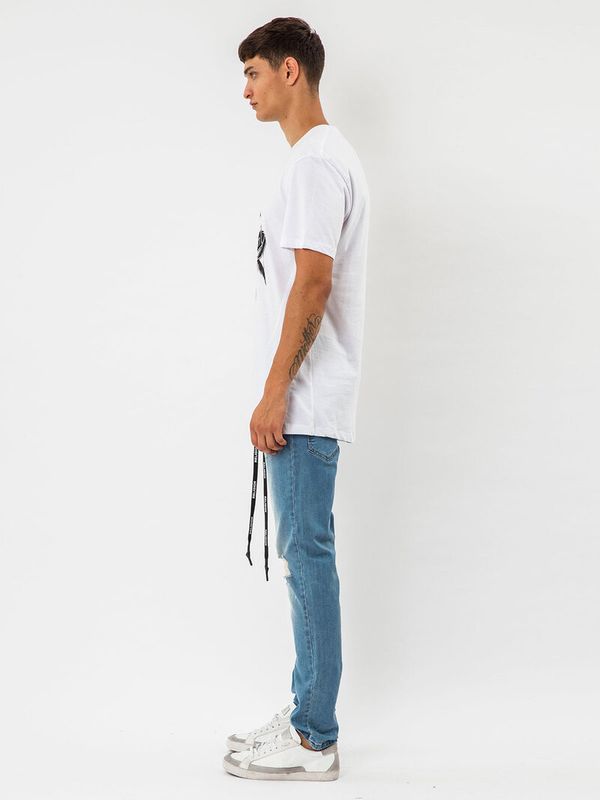 Palm Tee White