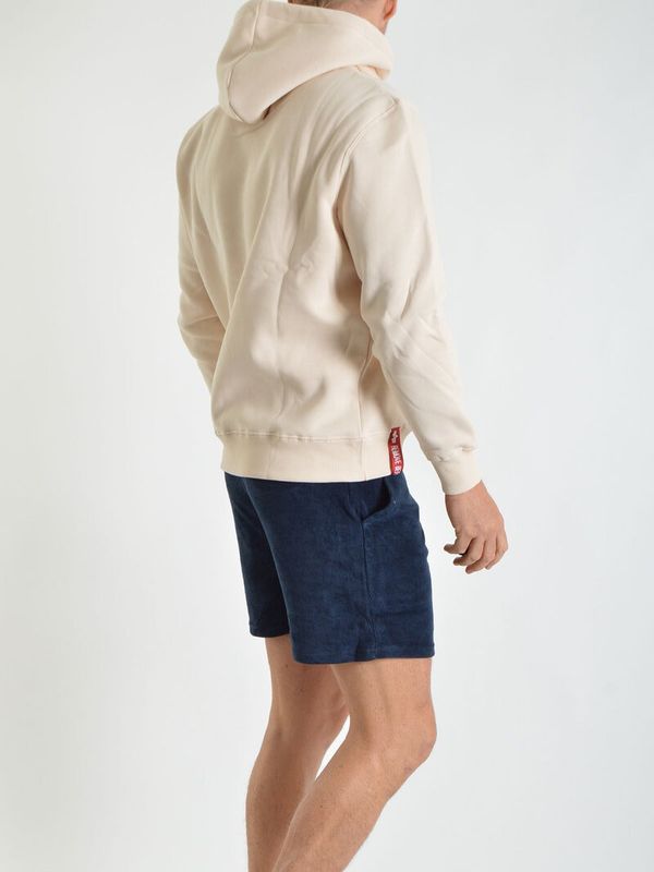 Basic Hoody Jet Stream White