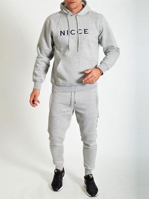 Truman Hood Grey Melange