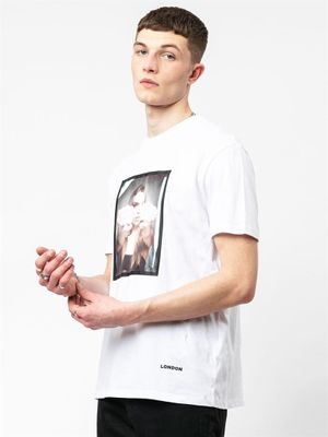 Love Hate Tee White