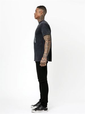 Salute Curved Hem Tee