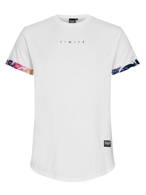 AA Zebra Roses Tee White