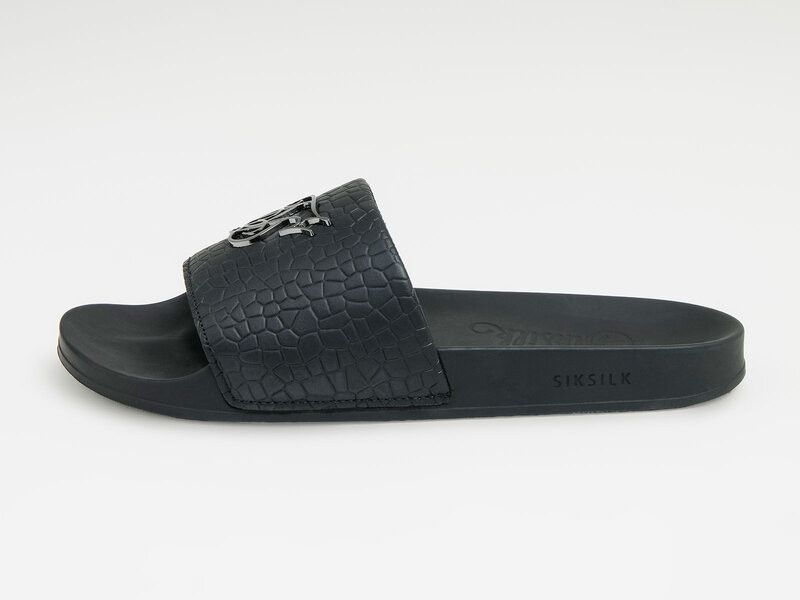 Croc Slides Black