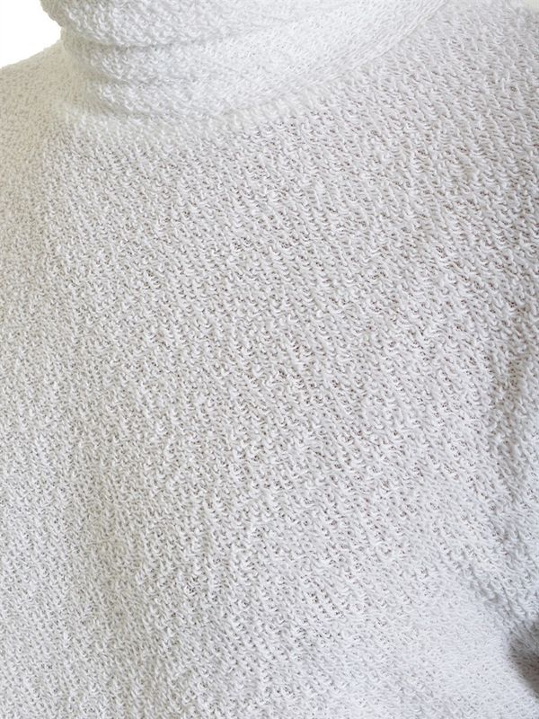 Blench Knitted Polo White