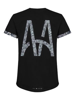 AA Paisley Tee Black