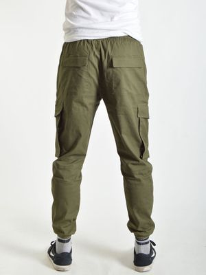 Box Logo Cargo Pants Khaki
