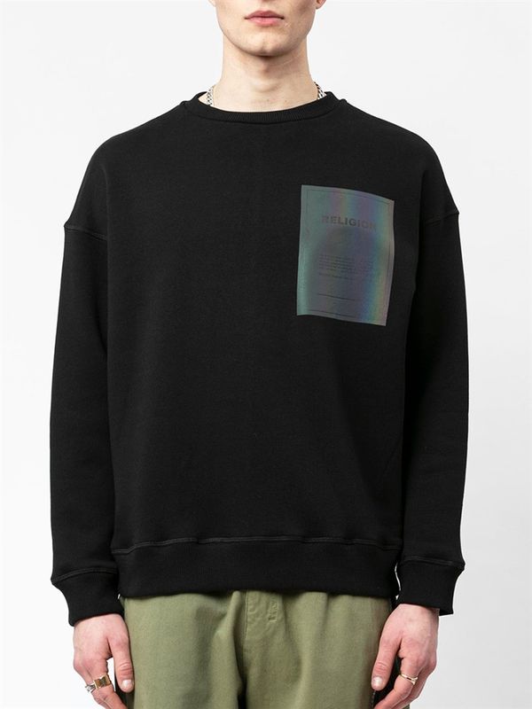 Irridiscent Sweatshirt Black