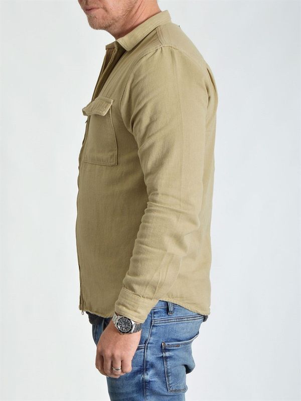 Mark Denim Overshirt Sand