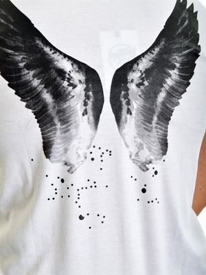 Bad Angel Tee White