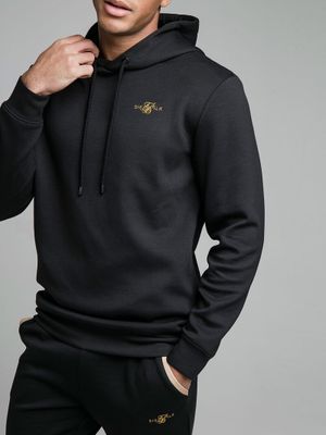 Overhead Sport Hoodie Black/Gold