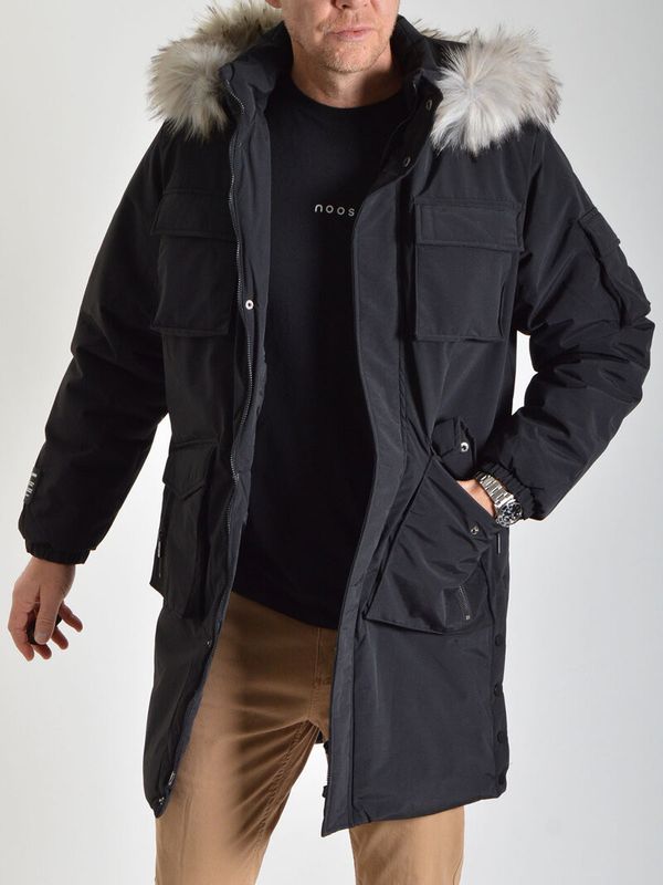 Fur Hooded Longline Parka