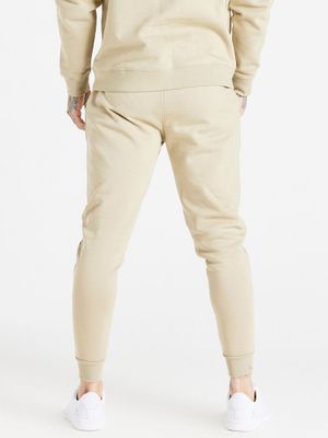 Core Fitted Jogger Beige