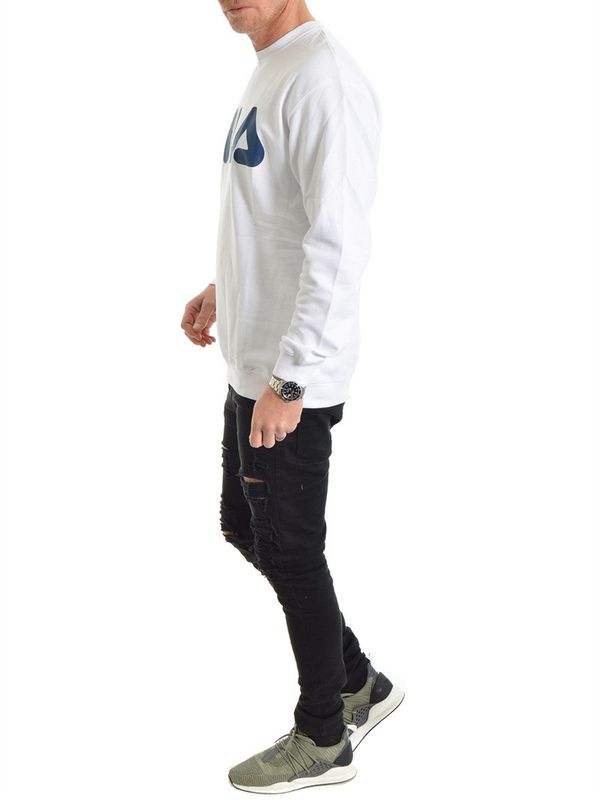 Classic Logo Sweater White