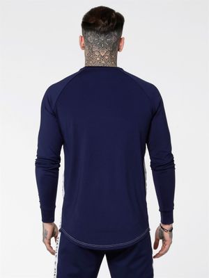 Taped Performance Crew Navy