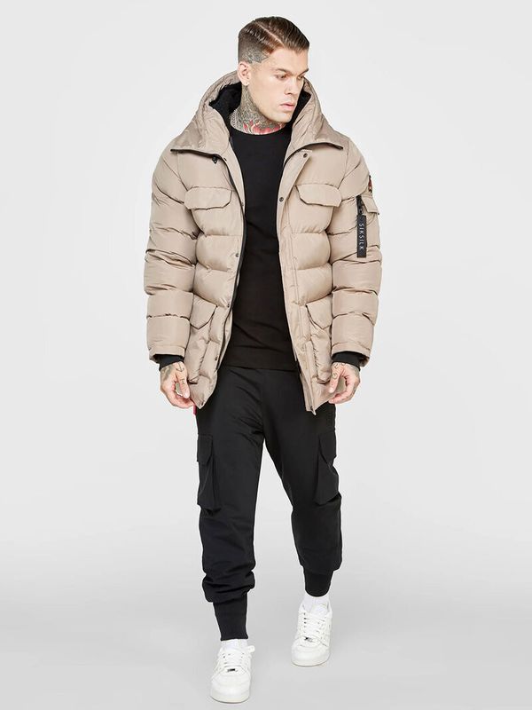 Light Brown Parka Coat