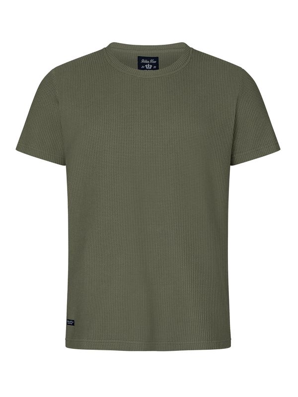 Lucas Waffle T-shirt Khaki