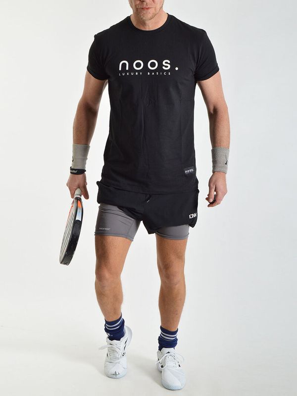 Big Logo Straight Tee Black