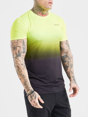 Muscle Fit Tee Yellow/Black