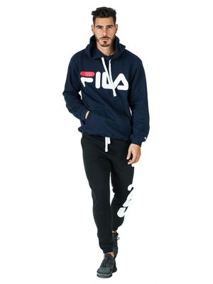 Classic Logo Hoody Navy