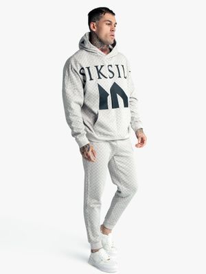 Messi x Monogram Cuffed Pants Grey