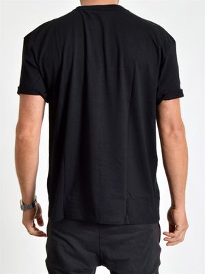 Wine Oversize Tee Black