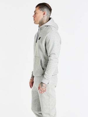 Core Overhead Hoodie Grey Marl