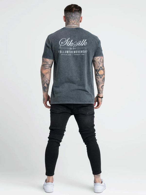 Acid Wash Relaxed Tee