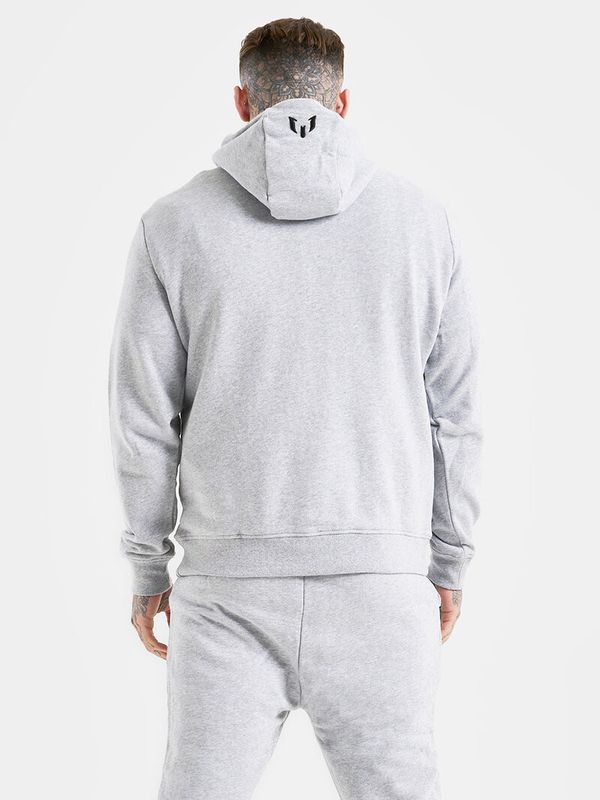 Messi x Fleece Hoodie Grey
