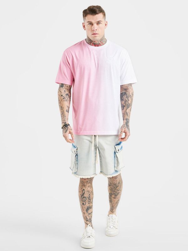 Messi x Cargo Denim Shorts Bleached
