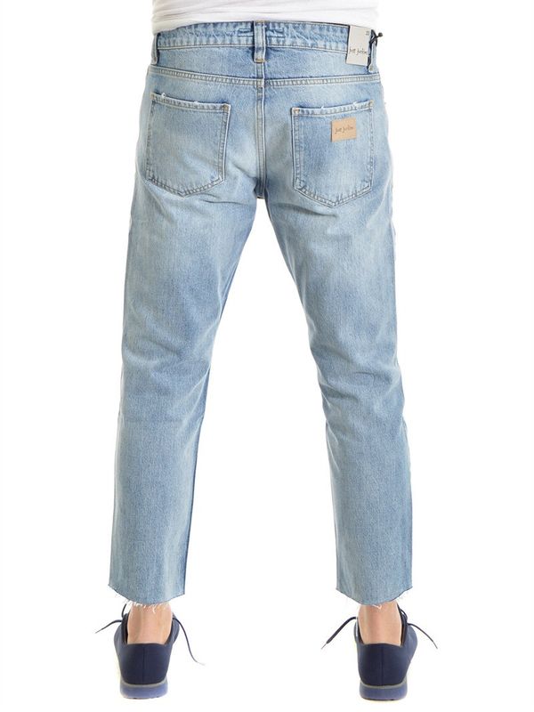 King Cropped Rag Blue Holes