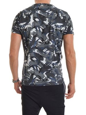 Shirt Shop Black Camo Tee
