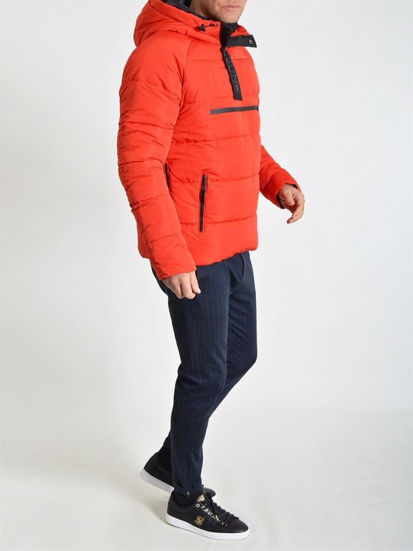 Sixth Anorak Puffer Red