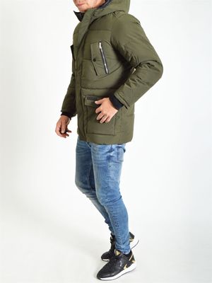 Sixth Puffer Parka Khaki