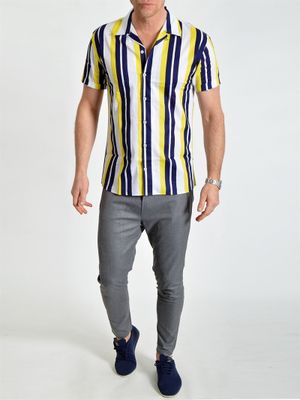 Cuba S/S Shirt Yellow