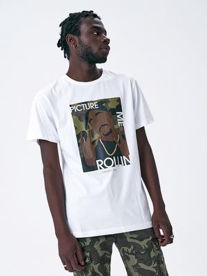 Me Rollin Tee White