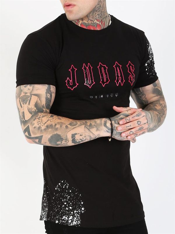Neo Crystal Skull Tee Black