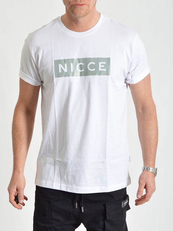 Emblem Tee White/Spearmint