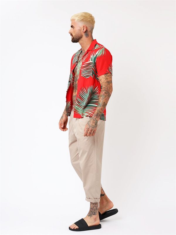 Vista Resort Shirt Red/Green
