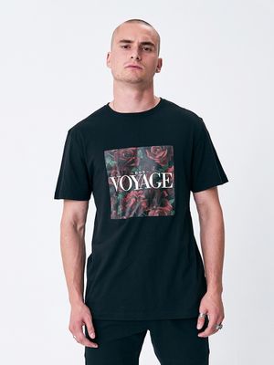Bon Voyage Tee Black/Red