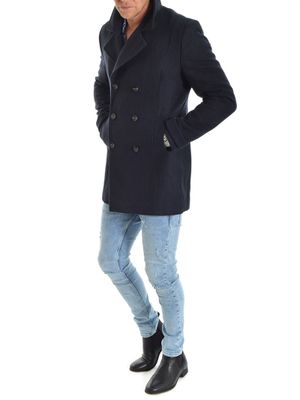Dylan Peacoat Dark Navy