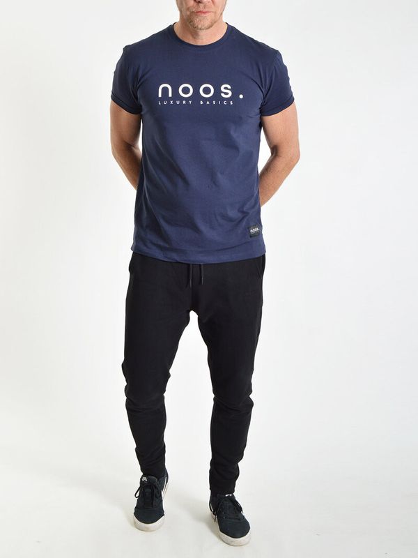 Big Logo Straight Tee Navy