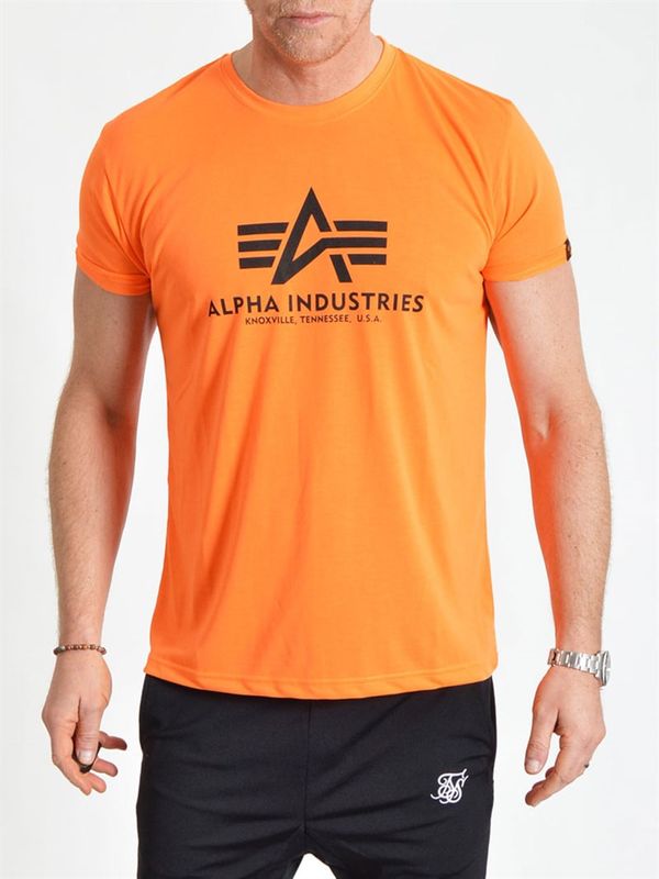 Basic T-Shirt Neon Orange