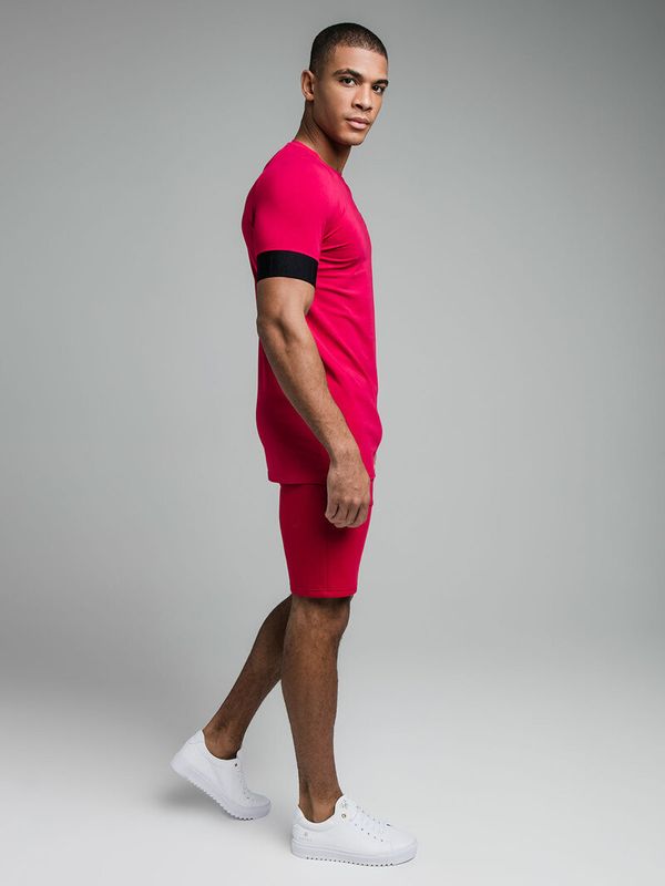 Exhibit Tech Tee Pink Fluro
