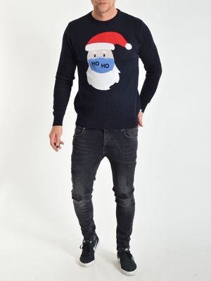 Christmas Knit Ho Ho Santa