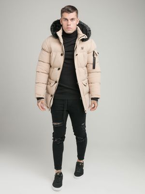 Advanced Puff Parka Beige