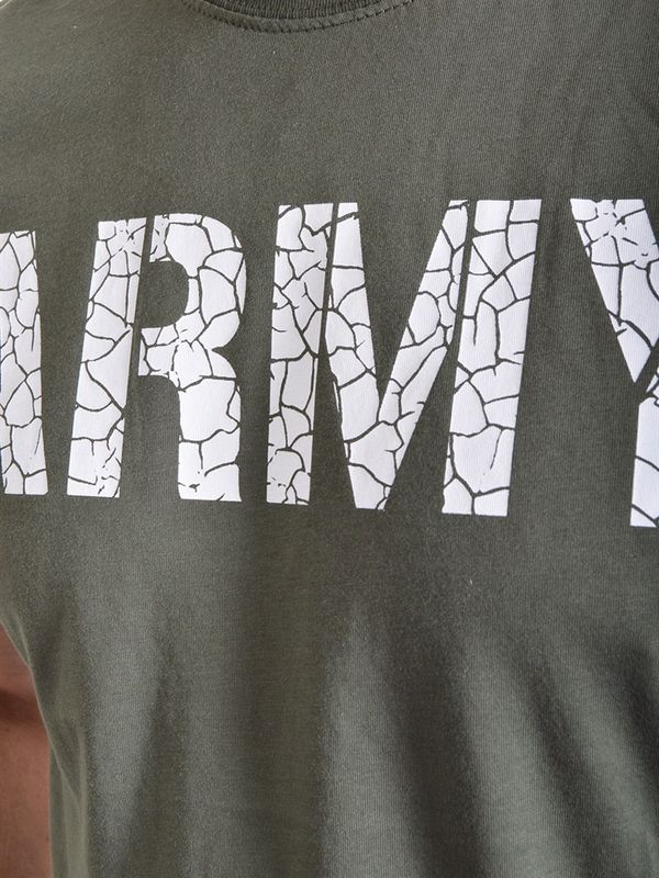 Army Crack T Dark Olive
