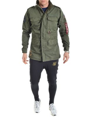 Huntington Patch Dark Olive