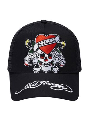 Love Slowly Trucker Black